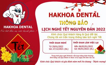 THÔNG BÁO LỊCH NGHỈ TẾT NGUYÊN ĐÁN NHÂM DẦN 2022